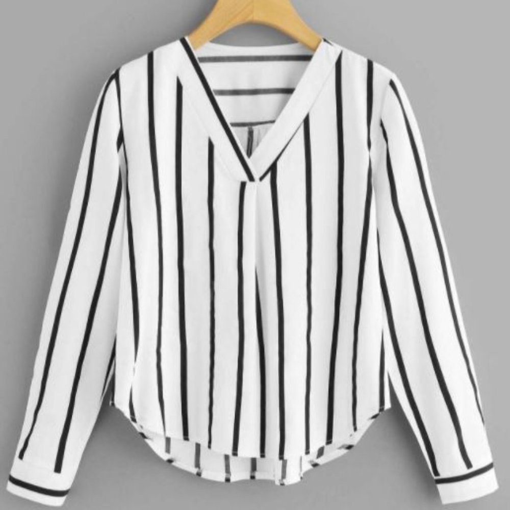 STRIPPED LONG SLEEVE
